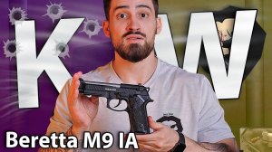 Страйкбольный пистолет KJW Beretta M9 IA (6 мм, GBB, Gas) видео обзор