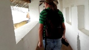 На галерее ростовского Кремля.