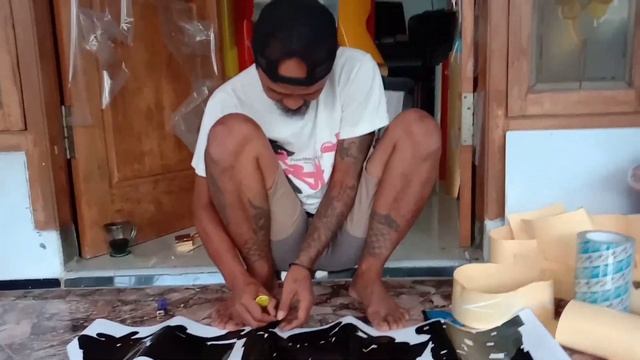 Cutting Motor Viar Concep ISTANA SAYUR by CRGO sticker. смотреть онлайн