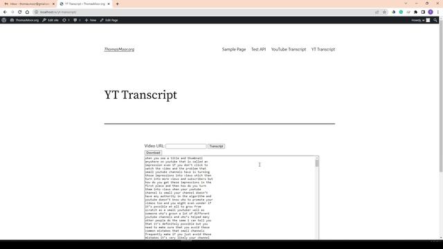 Download YouTube Video Transcript in Seconds, also for Wordpress and Blogger/Blogspot смотреть онлайн