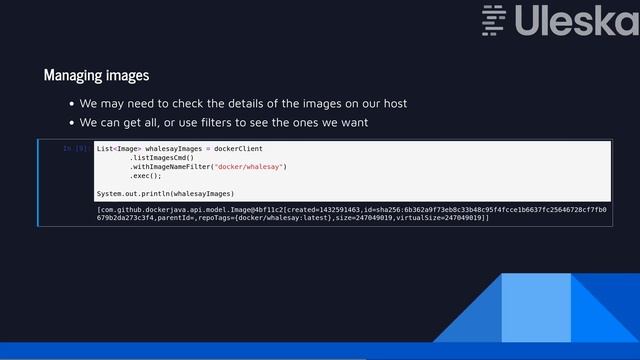 #JAVA #DOCKER #ULESKA #WEBINAR