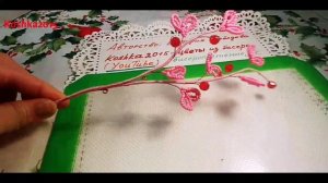 Декоративные веточки с Сердечками из бисера Анонс от Koshka2015 - цветы из бисера,  бисероплетение?