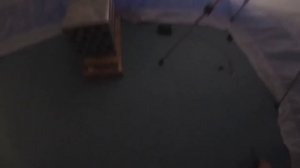 Теплый пол для зимней палатки Пингвин ,,изолон" распаковка. Вырезаем отверстия под лунки.