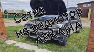 Сетка на радиатор Аркана