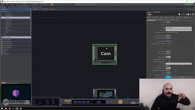 Projection Mapping Tools in TouchDesigner