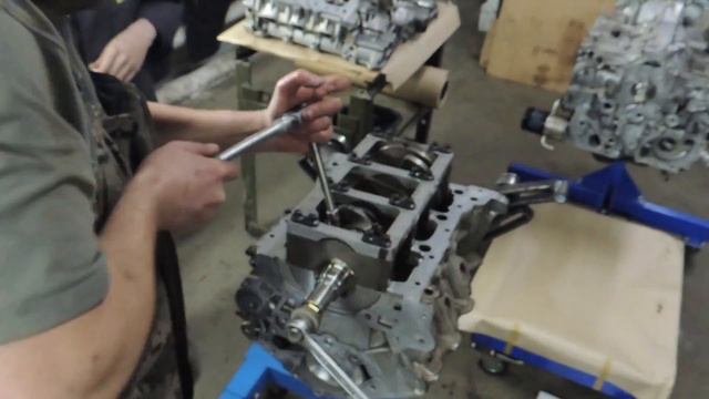 Huyndai Santa Fe G6EA (2008) (Ремонт ДВС) Сборка ч.1 (Готов Блок) смотреть онлайн