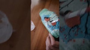 ДЕКУПАЖ ПЛАСТИКОВЫХ БУТЫЛОК И ДОСКИ КРАСИВЫМ РИСУНКОМ-СНЕГИРИ НА ВЕТКЕ!