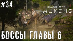 Боссы главы 6 - Большая охранная табличка Black Myth: Wukong прохождение часть #34