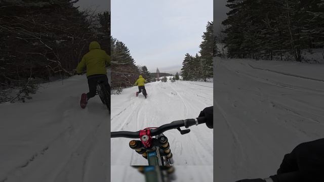 Воткнулся колесом. Downhill. #downhill #mtb