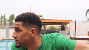 Leon Balogun tests his pidgin