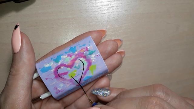 Как быстро разрисовать зарядку для телефона - экспресс-дизайн гель-лаками (gel polish art) смотреть онлайн