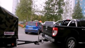 Движение с прицепом задом - Как правильно управлять прицепом. Риск на 100 000 долларов!