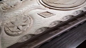 Резные нарды с оскалами. Осталось покрасить. Заказ поедет в Израиль. Резьба по дереву