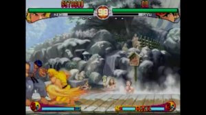 2016_7_2  21_34 Street Fighter III 2nd impact - Ken Masters - down middle kick, dp combo