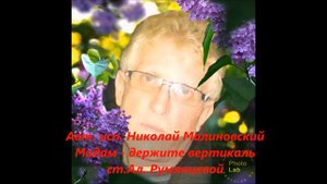 Авт  исп  Николай Малиновский   Мадам держите вертикаль