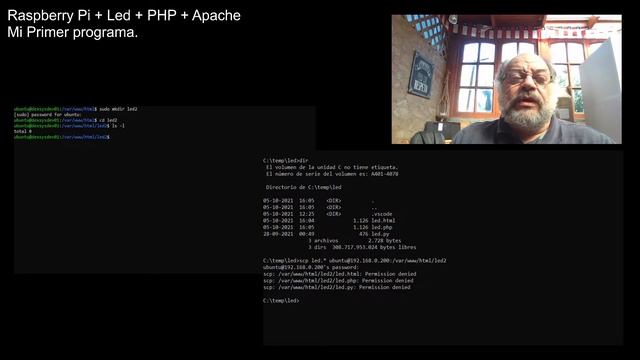 03 - Raspberry PI+led+php+Apache+Python+HTML+CSS смотреть онлайн