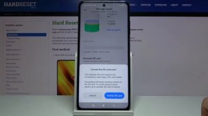 How to Format SD Card in POCO X3 – Erase External Memory