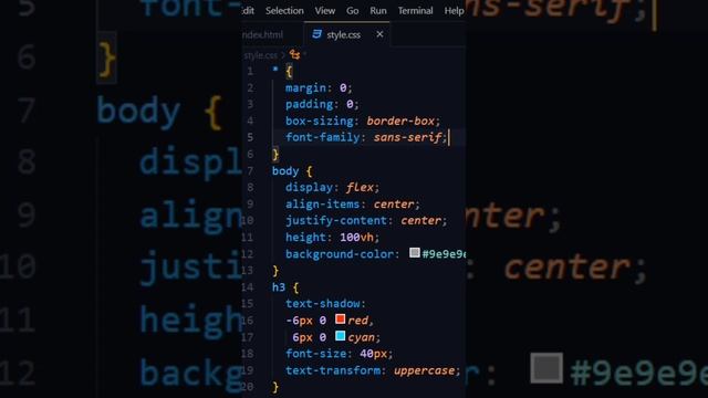 How To Make Glitch Effect @pinkweb0 #coding #css3 #css #webdesigntutorial
