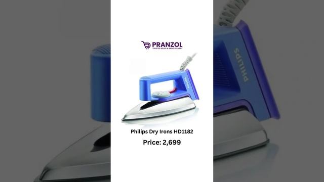 Phillps Dry Iron. #pranzol #shoppingzonebd #onlineshopping