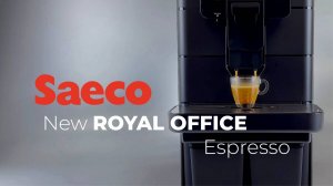 SAECO New Royal | офисная кофемашина с подключением к воде