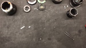 How to repair Canon lens EF 24-70 F2.8 II USM L - Error 01  99 exchange diaphragm unit SHORT VERSIO