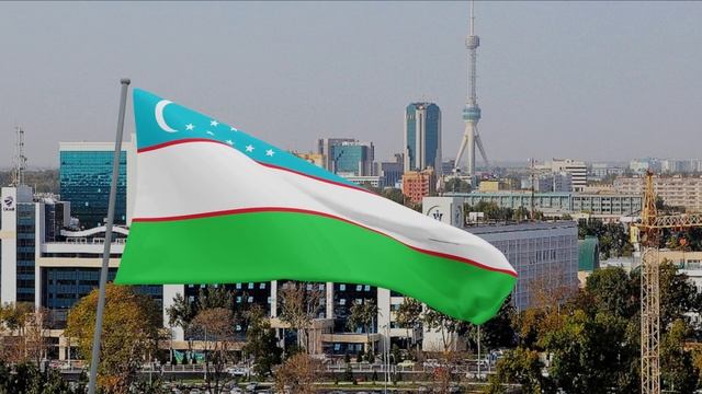 Как выглядит флаг ташкента