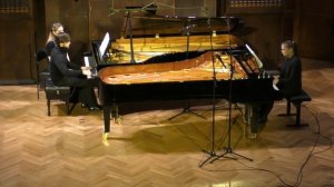 Мусоргский «Ночь на Лысой горе» (для двух фортепиано), исп. Арсений Тарасевич-Николаев и Анна Грот