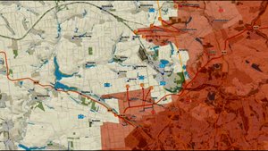 Карта боевых действий. Бои за Авдеевку с 1.12.2022 по 22.03.2023