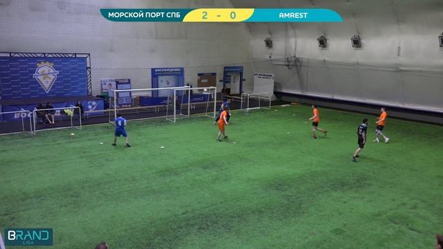 Brandliga. Морской порт Санкт-Петербург - AmRest 2:1 смотреть онлайн