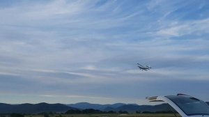 Полёт модели Ан2 из ЕРР. Размах 2.2м.