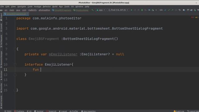 how to make photo editing app in android studio - Solution Code Android\photo editor app Part - 5