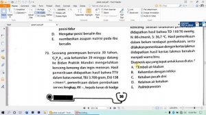 Pembahasan Soal-Soal UKOM Kebidanan-Part 3