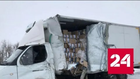 В аварии с автобусом под Самарой погибли пять человек - Россия 24 