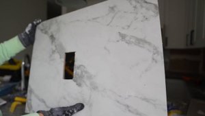 Фартук на кухню из плитки своими руками