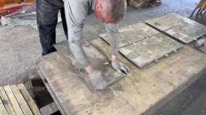 Производство фасадного сайдинга и плитки по технологии Мрамор из бетона