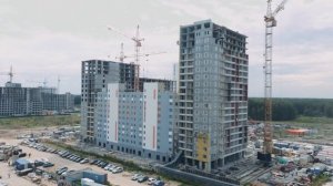 Динамика строительства ЖК Меридиан Юг. Тюменский р-н. д. Патрушева