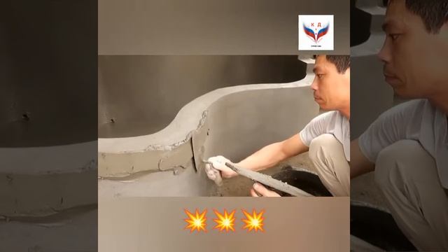 Отличная идея. Аквариум из цемента и кирпича смотреть онлайн