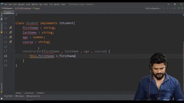 23 OOPS Interfaces & Class in TypeScript | UiBrains | NAVEEN SAGGAM | Comeplete TypeScript Tutorial