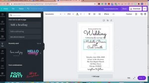 Digital Products | Wedding Invitation Tutorial | Digital Products to Sell Online | Nancy Badillo