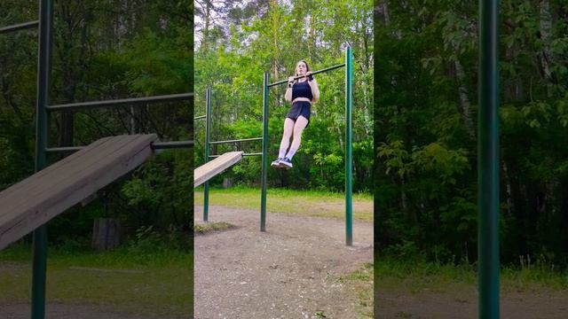 Девушка на турнике | Всем привет из Перми❤ #воркаут #подтягивания #пермь #пермьактивная