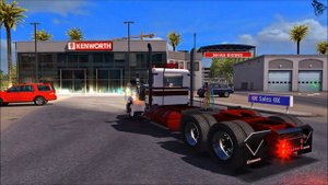 ATS Mods 1.35: Kenworth W900A 1974 v4 //American Truck Simulator