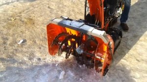 Снегоуборщик Husqvarna ST 330PT - демонстрация  в Пензе (ТМК)