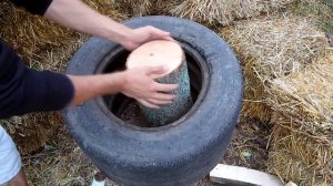 Как легко колоть дрова. Лайфхак. Как правильно колоть дрова. Колем дрова по-новому