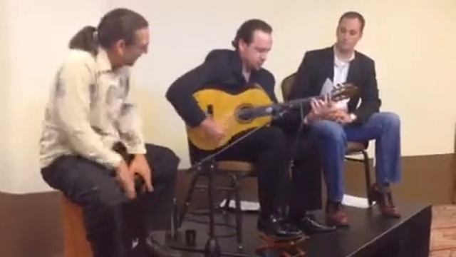 Joaquin Gallegos on flamenco guitar today on CIty Hall Live смотреть онлайн