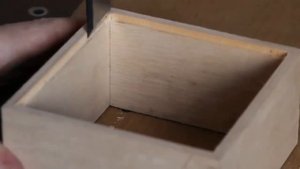 Изготовление простой шкатулки из фанеры