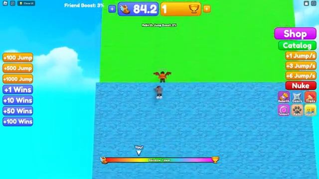 Roblox BUT Every Second I Get +1 Jump POWER with EpicDipic смотреть онлайн