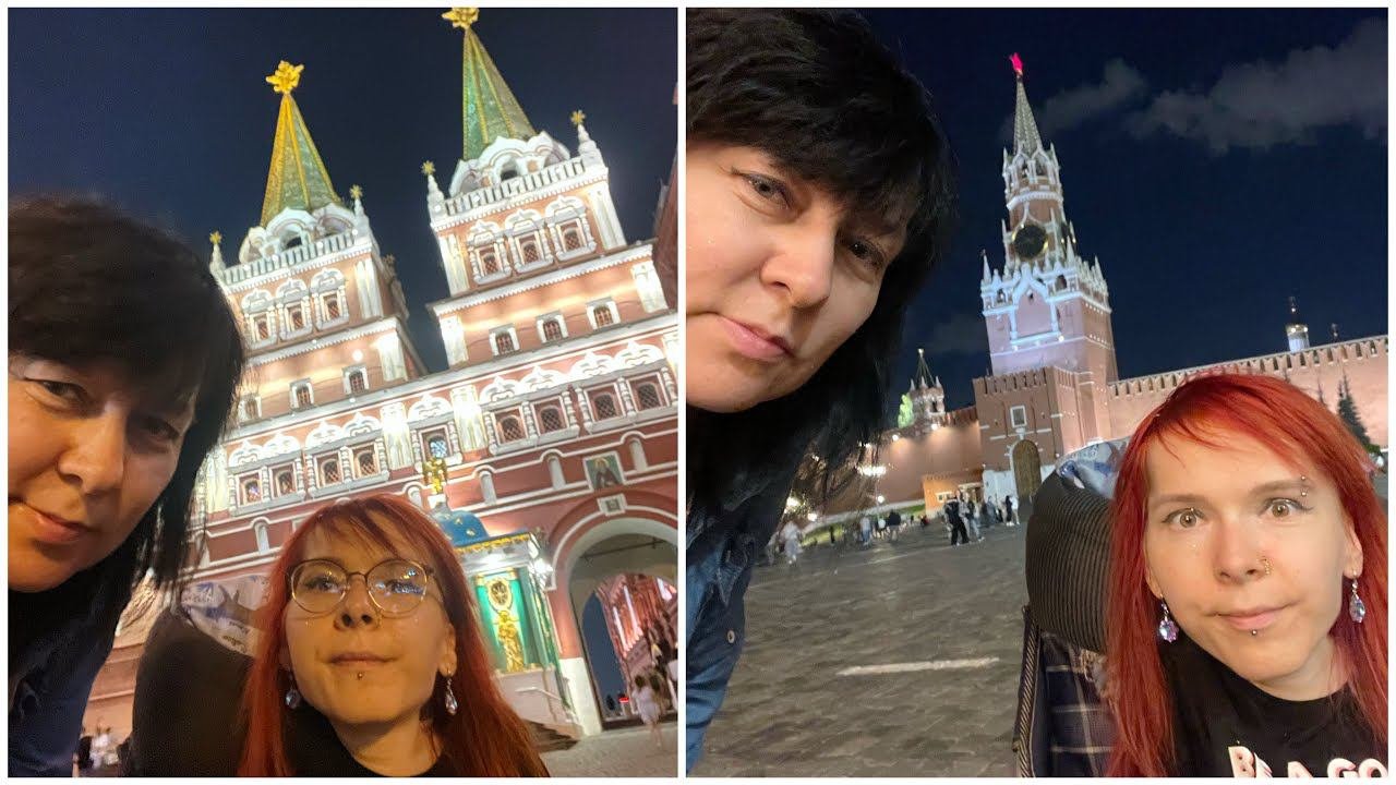 #Москва Покушали в #ГУМ е, с трудом вызвали такси! парк #Зарядье #Никольская #КраснаяПлощадь