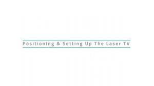 Hisense Laser TV and Display Screen Installation Guide