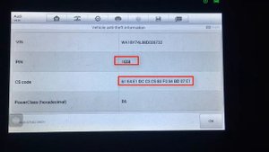 Program add key AUDI Q7 2008 ID 8E by AUTEL IM508