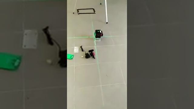 Лазерный уровень 360° LOMVUM JZ-74D 16 зеленых лучей(нижний и верхний горизонт) смотреть онлайн